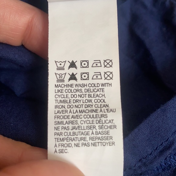 Lucky Brand Embroidered Short Sleeve Shirt Dress - Picture 12 of 12